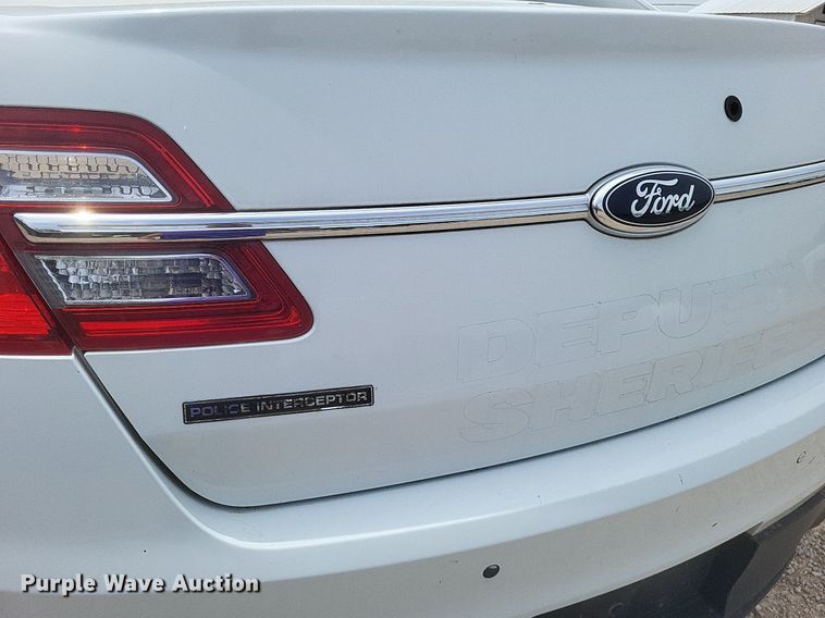 image for item EJ7964 2013 Ford Taurus Police Interceptor 