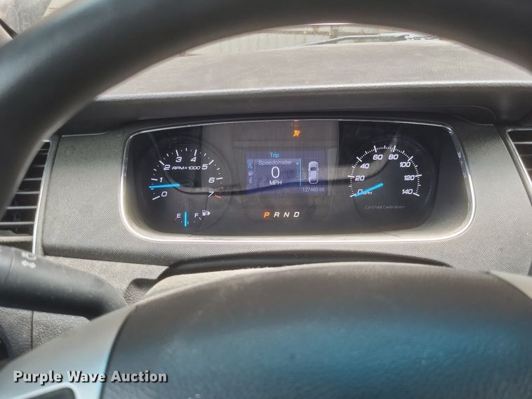 image for item EJ7964 2013 Ford Taurus Police Interceptor 