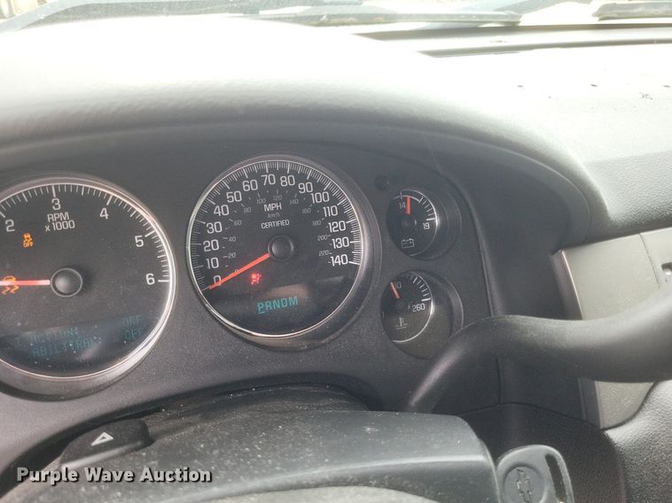 image for item EJ7967 2012 Chevrolet Tahoe Police SUV