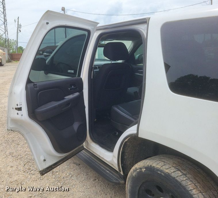 image for item EJ7967 2012 Chevrolet Tahoe Police SUV
