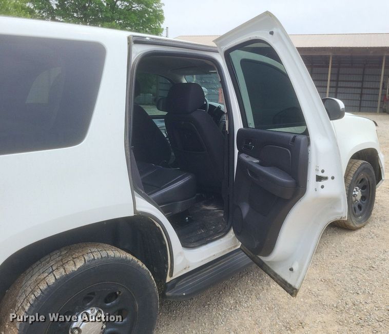 image for item EJ7967 2012 Chevrolet Tahoe Police SUV