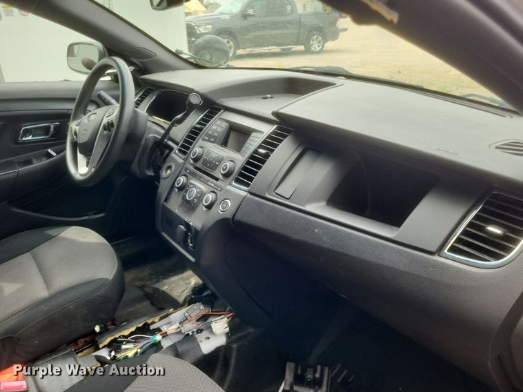 image for item EJ7972 2013 Ford Taurus Police Interceptor 