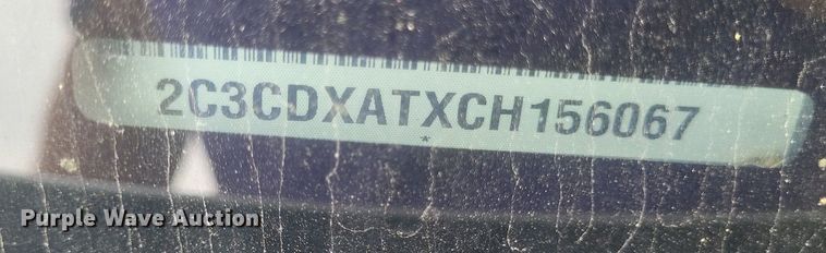 image for item EJ7973 2012 Dodge Charger Police 