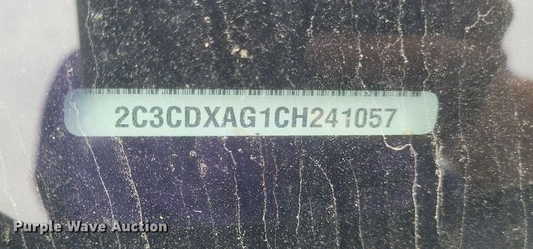 image for item EJ7975 2012 Dodge Charger Police 