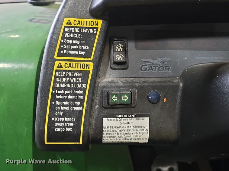 image for item EK5868 2012 John Deere 855D Gator utility vehicle