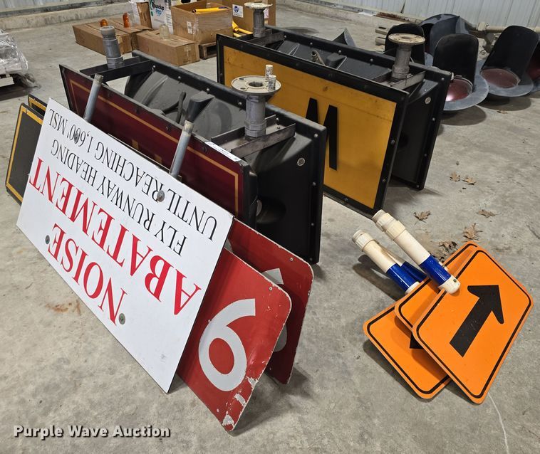image for item EK5874 Airfield signs