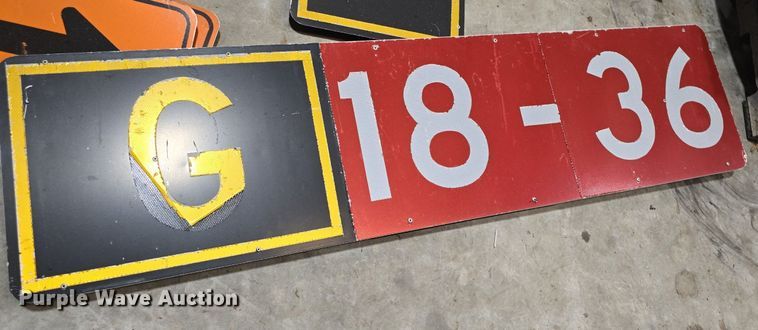 image for item EK5874 Airfield signs