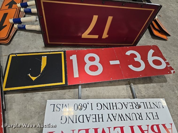 image for item EK5874 Airfield signs