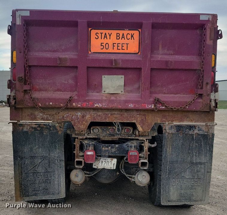 image for item LD9003 2003 Sterling LT9500 dump truck