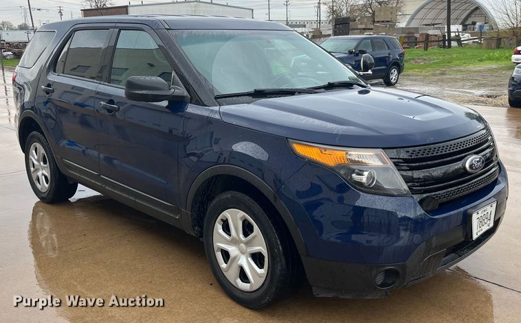 image for item LD9451 2014 Ford Explorer Police Interceptor  SUV