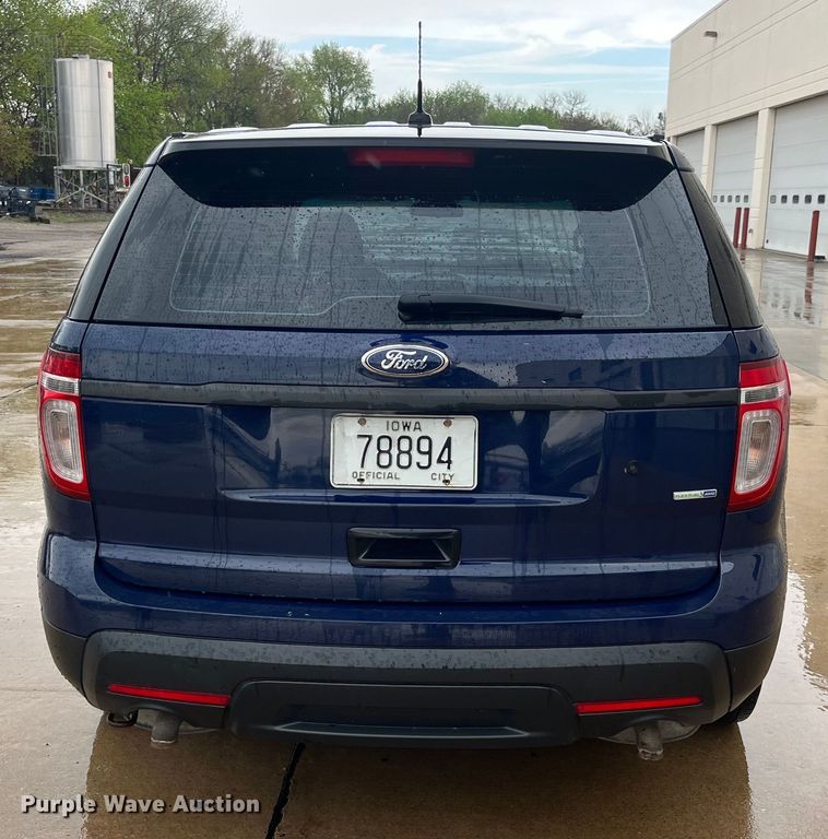 image for item LD9451 2014 Ford Explorer Police Interceptor  SUV