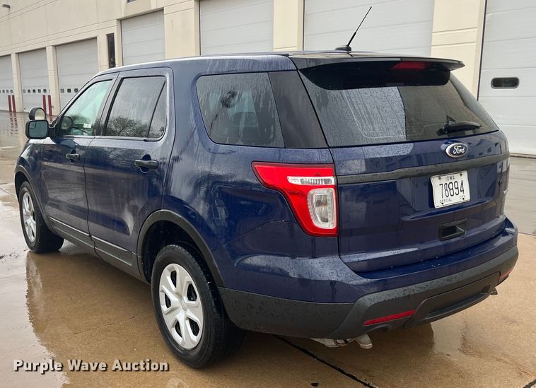 image for item LD9451 2014 Ford Explorer Police Interceptor  SUV