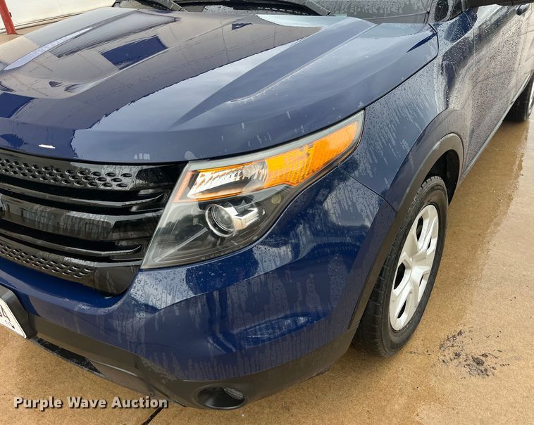 image for item LD9451 2014 Ford Explorer Police Interceptor  SUV