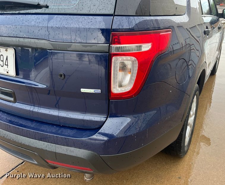 image for item LD9451 2014 Ford Explorer Police Interceptor  SUV