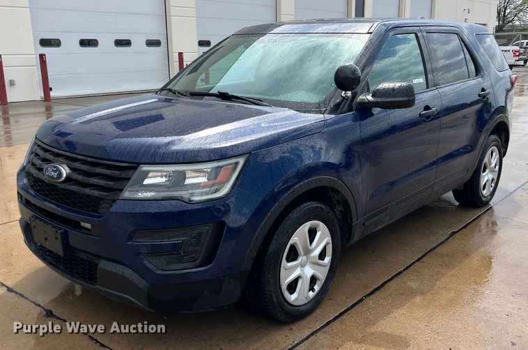 image for item LD9454 2018 Ford Explorer Police Interceptor  SUV
