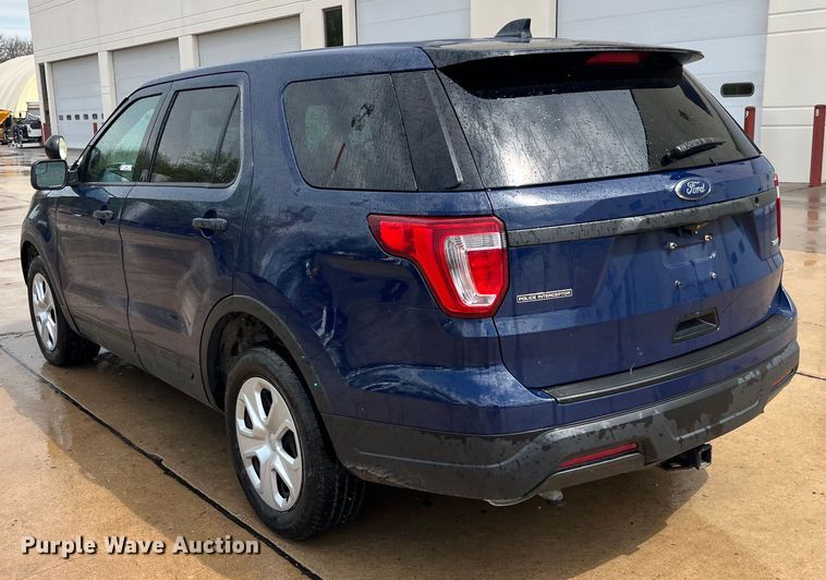 image for item LD9454 2018 Ford Explorer Police Interceptor  SUV