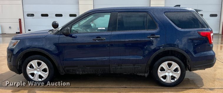 image for item LD9454 2018 Ford Explorer Police Interceptor  SUV