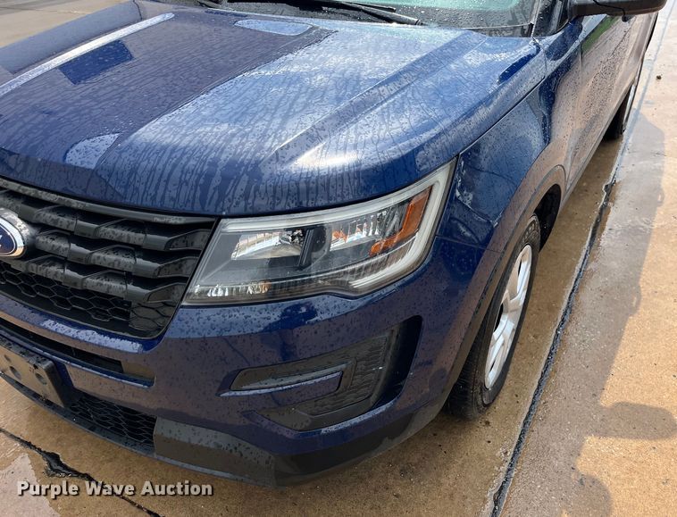image for item LD9454 2018 Ford Explorer Police Interceptor  SUV