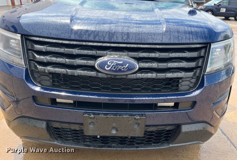 image for item LD9454 2018 Ford Explorer Police Interceptor  SUV