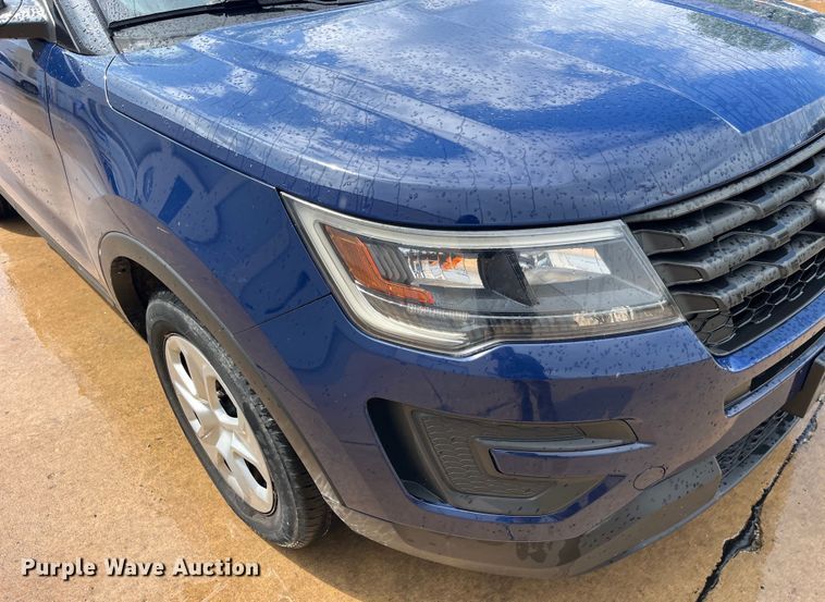 image for item LD9454 2018 Ford Explorer Police Interceptor  SUV