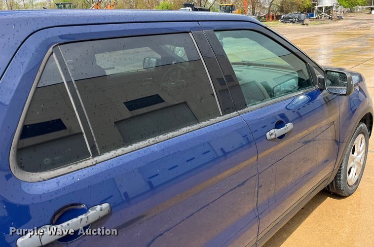 image for item LD9454 2018 Ford Explorer Police Interceptor  SUV