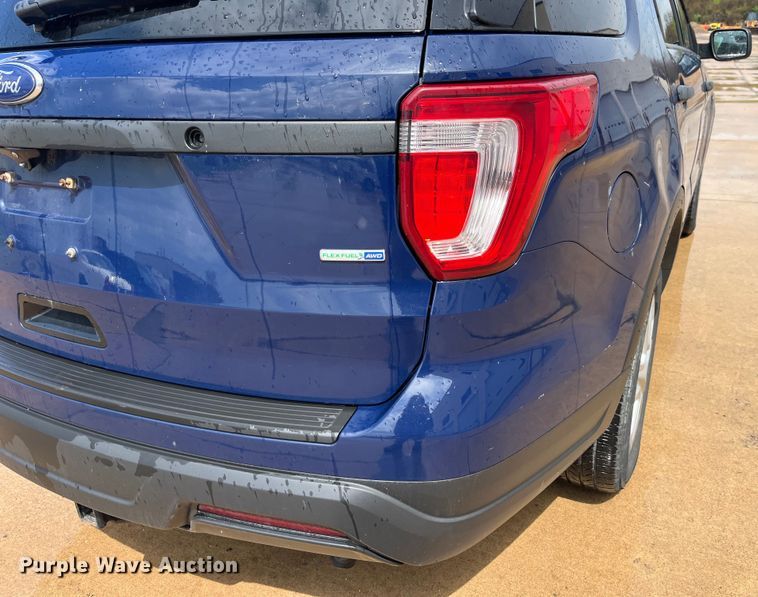 image for item LD9454 2018 Ford Explorer Police Interceptor  SUV