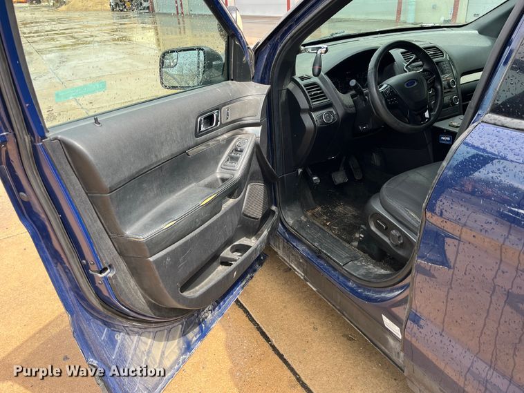 image for item LD9454 2018 Ford Explorer Police Interceptor  SUV