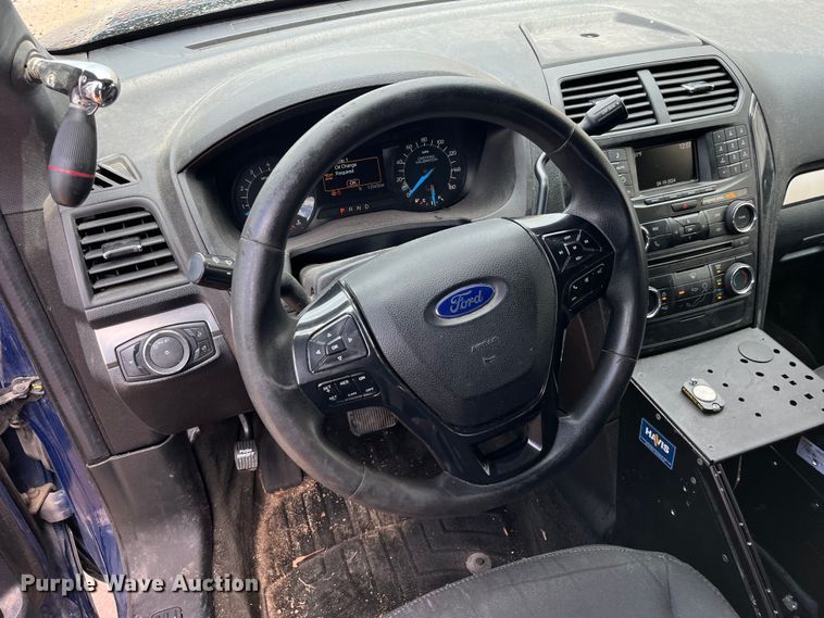 image for item LD9454 2018 Ford Explorer Police Interceptor  SUV
