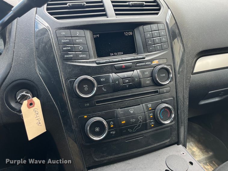 image for item LD9454 2018 Ford Explorer Police Interceptor  SUV