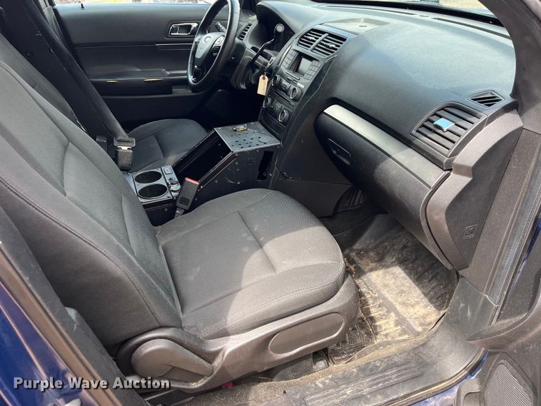 image for item LD9454 2018 Ford Explorer Police Interceptor  SUV