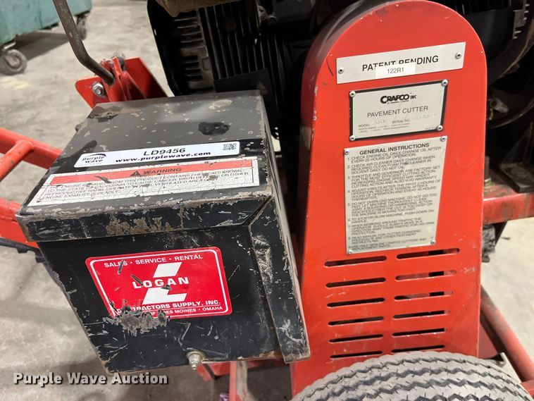 image for item LD9456 Crafco 200 pavement cutter