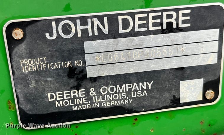 image for item LD9467 John Deere tractor