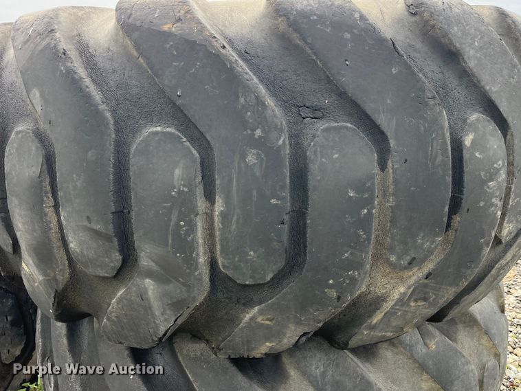 image for item LD9469 (4) Good Year 26.5-25 tires