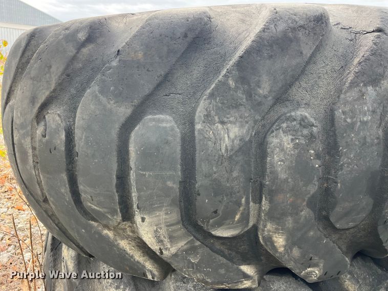 image for item LD9469 (4) Good Year 26.5-25 tires