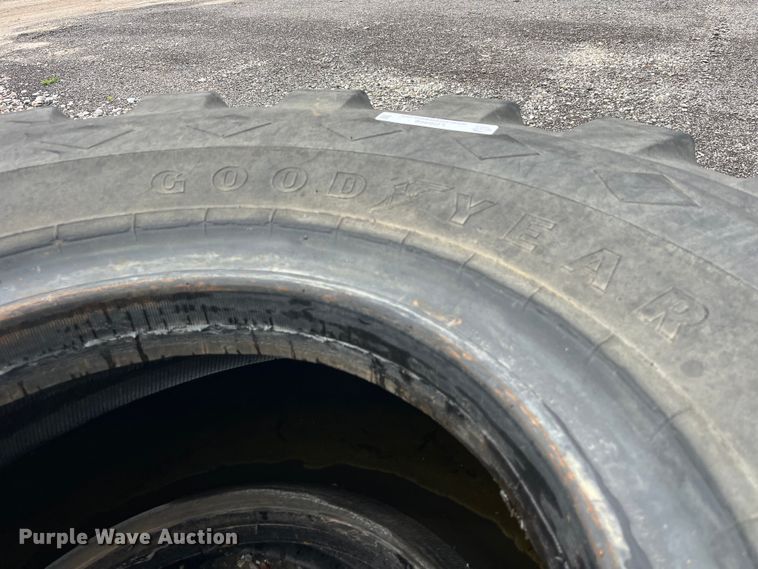 image for item LD9469 (4) Good Year 26.5-25 tires