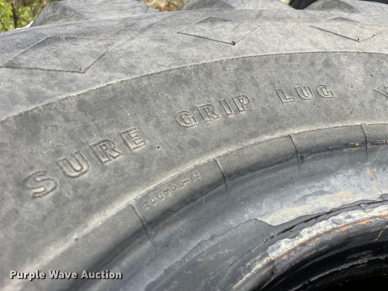 image for item LD9469 (4) Good Year 26.5-25 tires