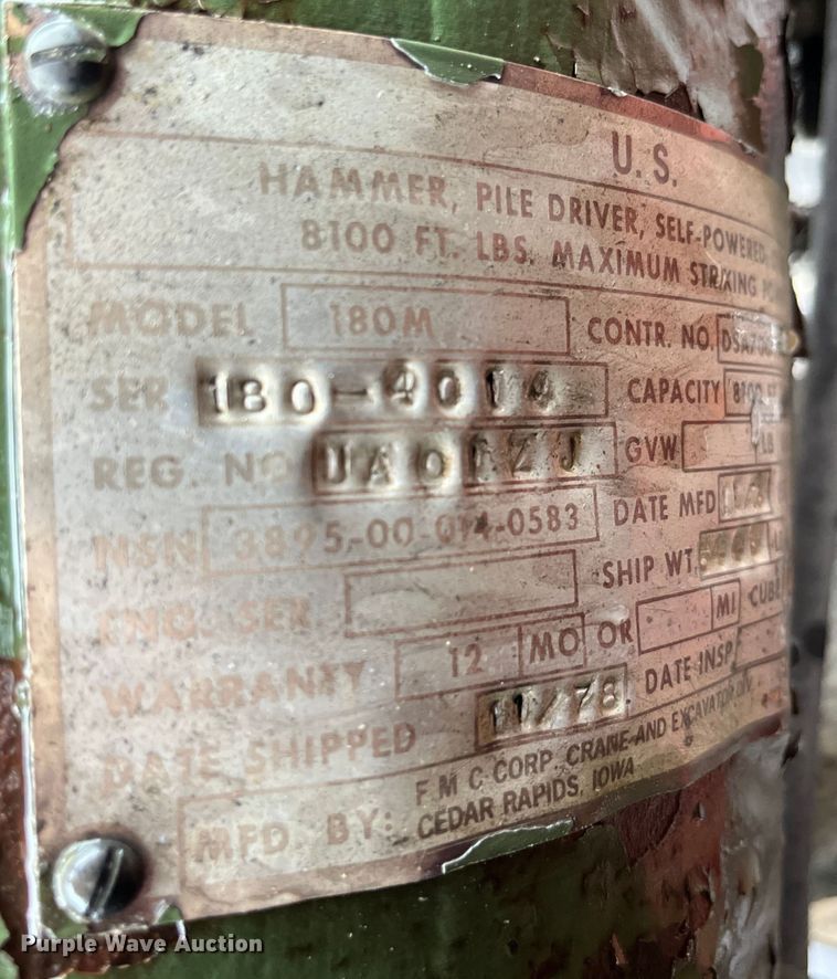 image for item LD9472 Pile driver