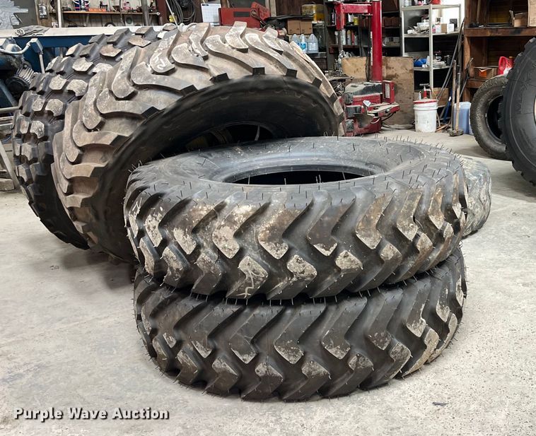 image for item LD9473 (8) 14.00R24 tires