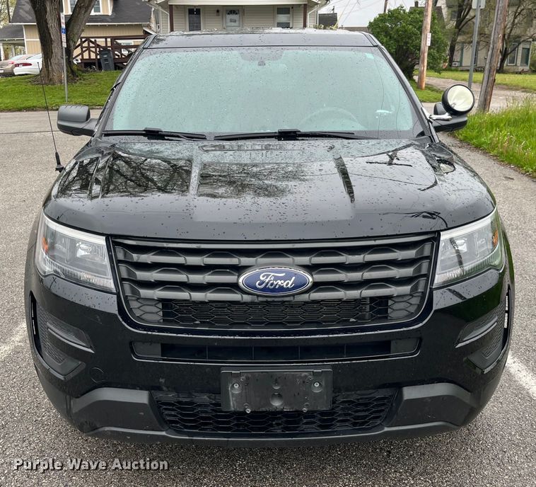 image for item LD9495 2017 Ford Explorer Police Interceptor  SUV