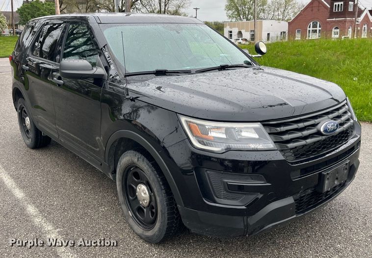 image for item LD9495 2017 Ford Explorer Police Interceptor  SUV