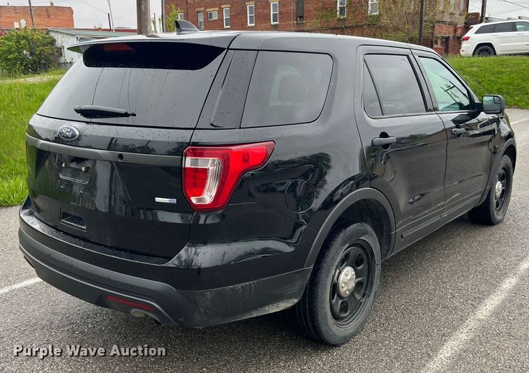 image for item LD9495 2017 Ford Explorer Police Interceptor  SUV