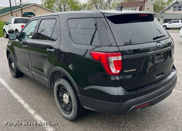image for item LD9495 2017 Ford Explorer Police Interceptor  SUV