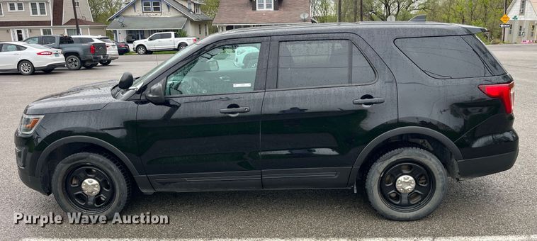 image for item LD9495 2017 Ford Explorer Police Interceptor  SUV