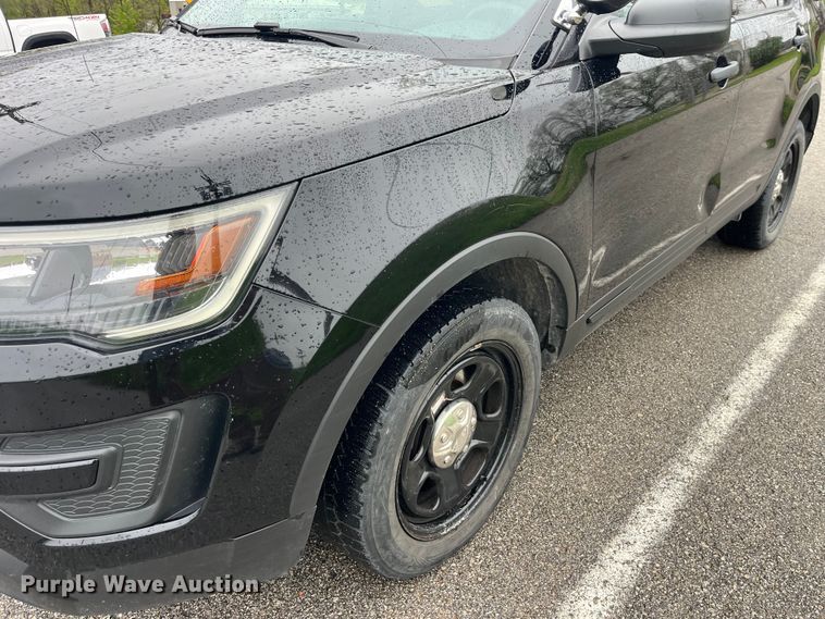 image for item LD9495 2017 Ford Explorer Police Interceptor  SUV