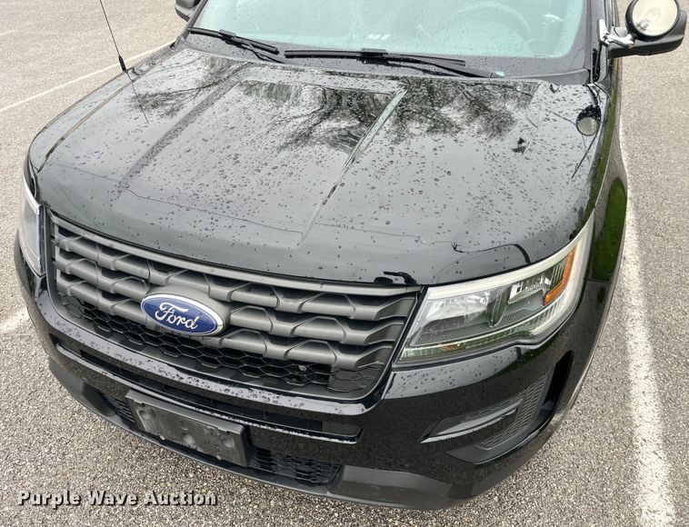 image for item LD9495 2017 Ford Explorer Police Interceptor  SUV
