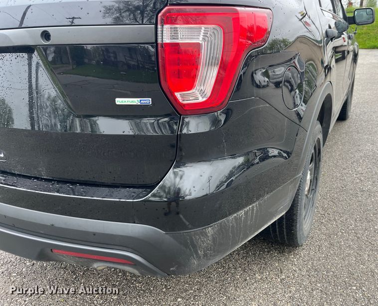 image for item LD9495 2017 Ford Explorer Police Interceptor  SUV