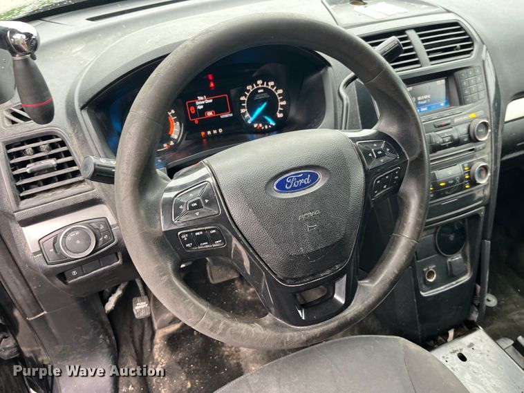 image for item LD9495 2017 Ford Explorer Police Interceptor  SUV