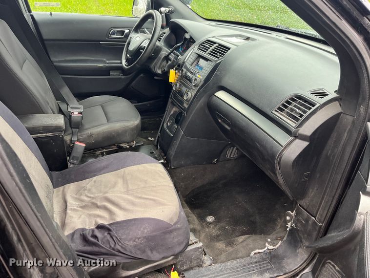 image for item LD9495 2017 Ford Explorer Police Interceptor  SUV