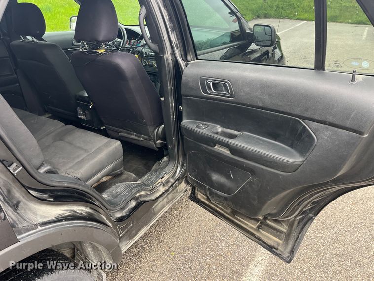 image for item LD9495 2017 Ford Explorer Police Interceptor  SUV