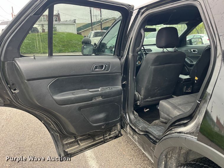 image for item LD9495 2017 Ford Explorer Police Interceptor  SUV